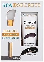 Духи, Парфюмерия, косметика Маска для лица с аппликатором - Xpel Spa Secrets Charcoal Peel Off