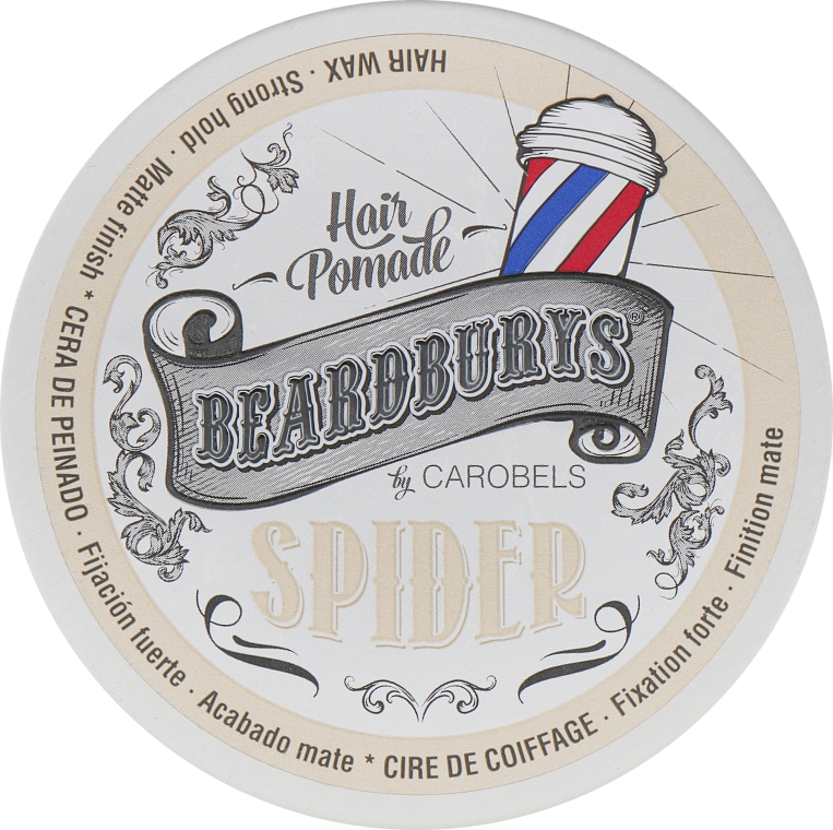 Помада для волосся, текстурувальна - Beardburys Spider Wax — фото N4