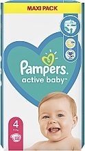 Подгузники Pampers Active Baby 4 (9-14 кг), 58 шт. - Pampers — фото N2