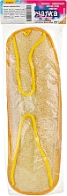 Мочалка з люфи довга, жовта - Soap Stories — фото N2