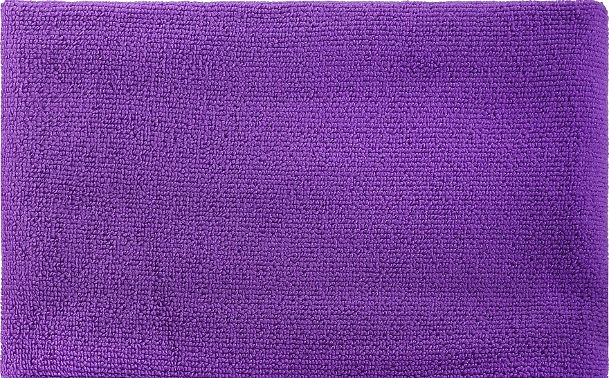 Полотенце с микрофиброй, фиолетовое - Bifull Professional Textil Toalla Microfibra Wet Out Violet — фото N1