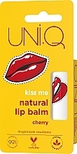 Бальзам для губ "Вишня" - UNI.Q Natural Lip Balm — фото N1