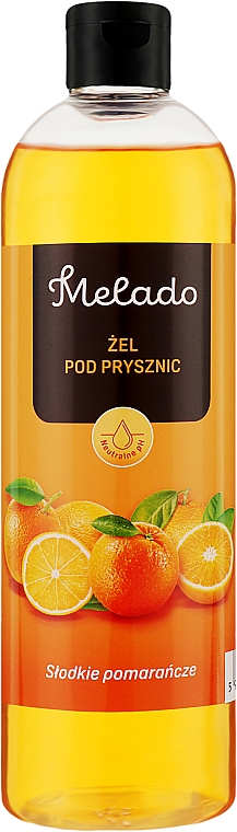 Гель для душа "Апельсин" - Natigo Melado Shower Gel Orange