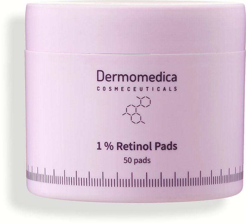 Пади для обличчя з 1% чистим ретинолом - Dermomedica Retinolic 1% Retinol Pads — фото N1