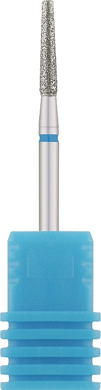 Фреза алмазная "Усеченный конус" 847 023B, диаметр 2,3 мм, синяя - Nail Drill — фото N1
