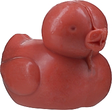 Мыло для ванны "Уточка", красная - IDC Institute Duck Bath Soap — фото N1