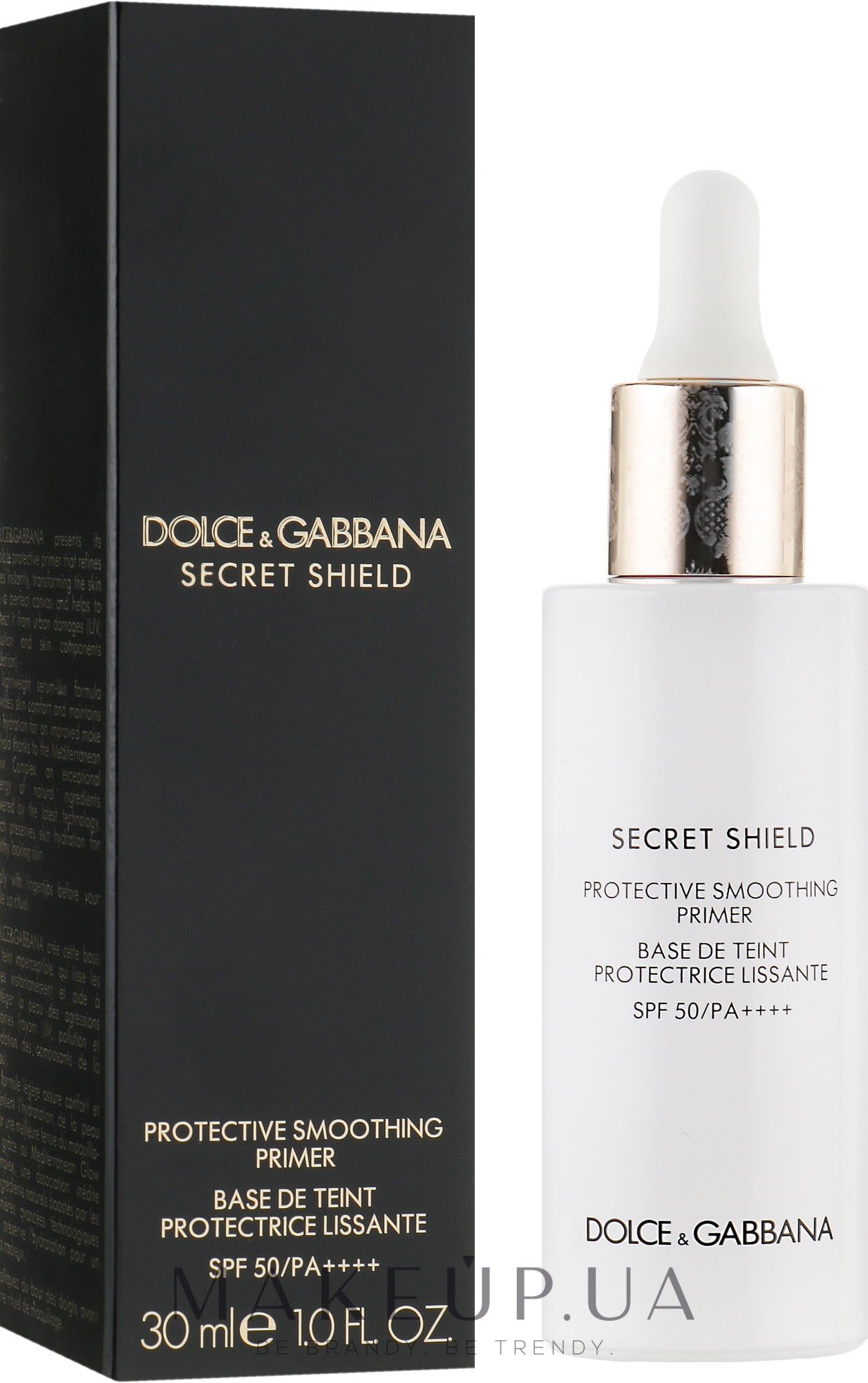 Разглаживающий защитный праймер - Dolce & Gabbana Secret Shield Protective Smoothing Primer SPF50 PA++++ — фото 30ml