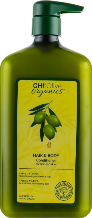 Кондиционер для волос и тела с оливой - Chi Olive Organics Hair And Body Conditioner — фото N5