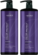 Духи, Парфюмерия, косметика РАСПРОДАЖА Набор "Защита цвета" - Hempz Color Protect Set (shm/750ml + cond/750ml) *