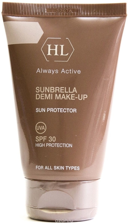Сонцезахисний крем з тоном - Holy Land Cosmetics Sunbrella SPF 30 Demi Make-Up — фото N3