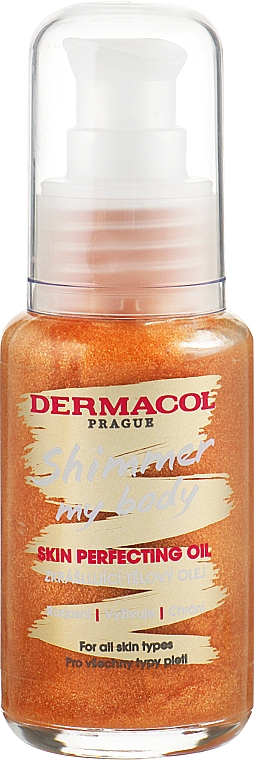 Многофункциональное масло для тела - Dermacol Shimmer My Body Skin Perfecting Oil  — фото N1