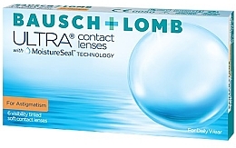 Торические контактные линзы 8.6 -02.50 -0.75X160, 3шт - Bausch & Lomb Ultra For Astigmatism — фото N1