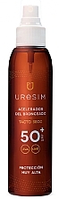 Духи, Парфюмерия, косметика Солнцезащитное масло - Uresim Dry Oil Tan Accelerator Spf50