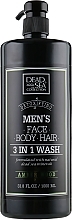 УЦЕНКА Гель для душа, волос и лица для мужчин - Dead Sea Collection Men’s Amberwood Face, Hair & Body Wash 3 in 1  * — фото N2