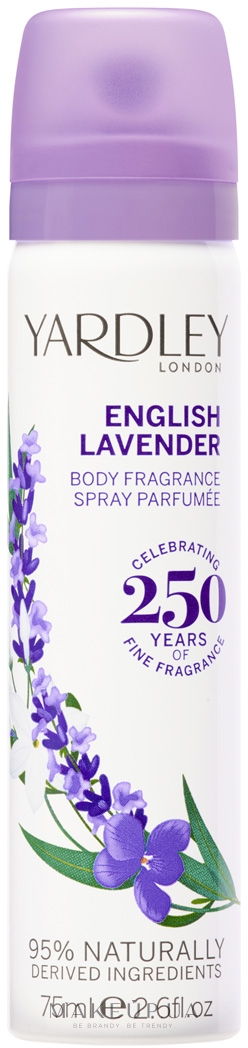 Дезодорант - Yardley English Lavander Body Spray — фото 75ml