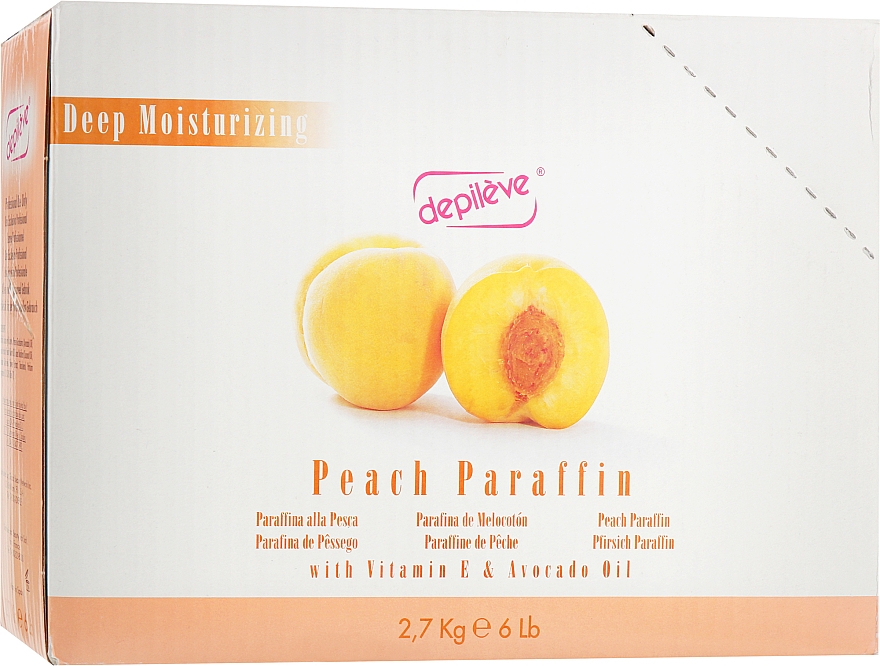 Парафин с экстрактом персика - Depileve Paraffin Peach