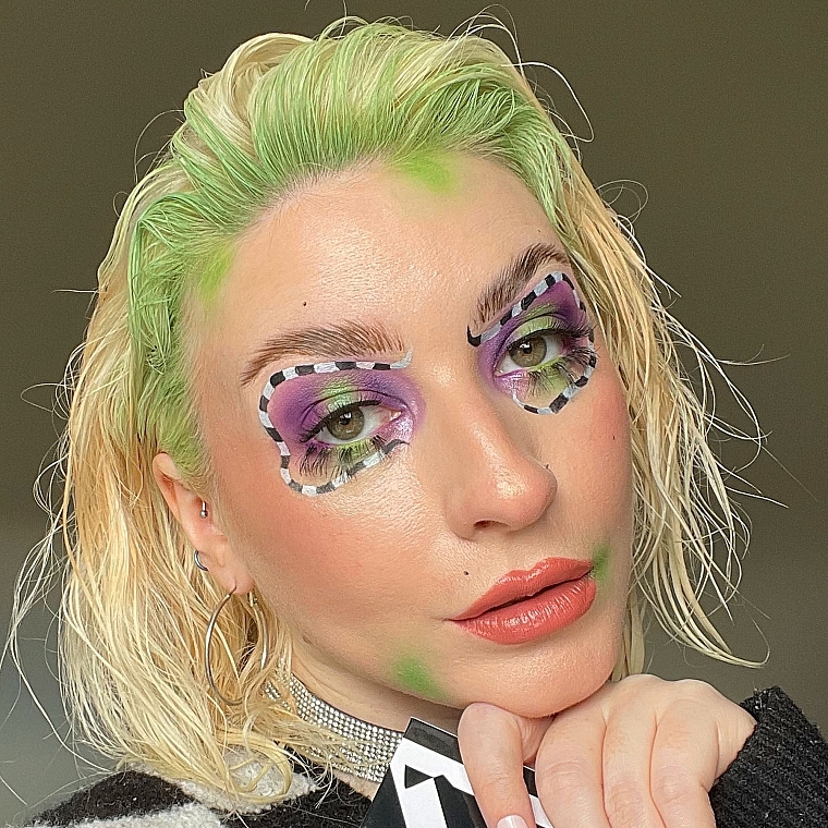 Набор - Makeup Revolution x Beetlejuice Eyeliner Set (5 x eyeliner/1.3g) — фото N7