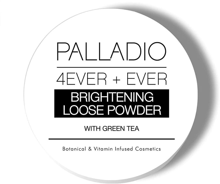 Бананова пудра - Palladio 4 Ever+Ever Banana Loose Setting Powder — фото N1