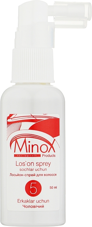 Лосьйон-спрей проти випадіння волосся - MinoX 5 Lotion-Spray For Hair Growth — фото N2
