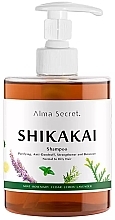 Шампунь проти випадання волосся й лупи - Alma Secret Shikakai Shampoo — фото N1