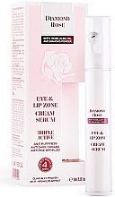 Духи, Парфюмерия, косметика Крем сыворотка для контура глаз и губ - BioFresh Diamond Rose Eye & Lip Zone Cream Serum (пробник)