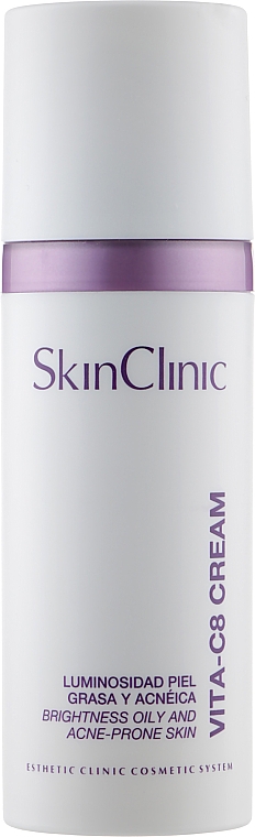 Крем для обличчя з вітаміном С 8% - SkinClinic Vita-C8 Cream — фото N1