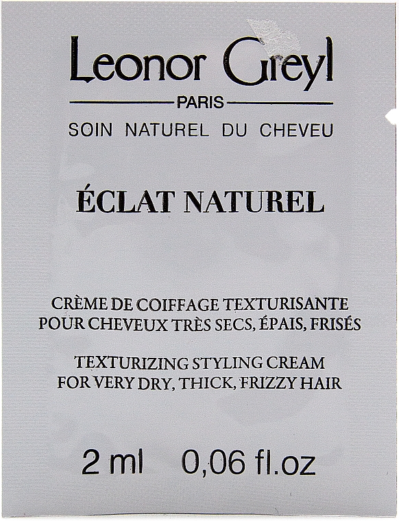Крем-блеск для волос - Leonor Greyl Eclat Naturel Texturizing Styling Cream (пробник)