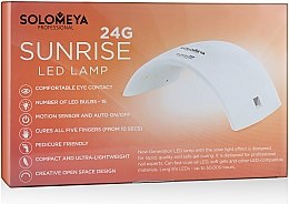 Духи, Парфюмерия, косметика Профессиональная сенсорная LED-лампа 24G - Solomeya Sunrise 24G