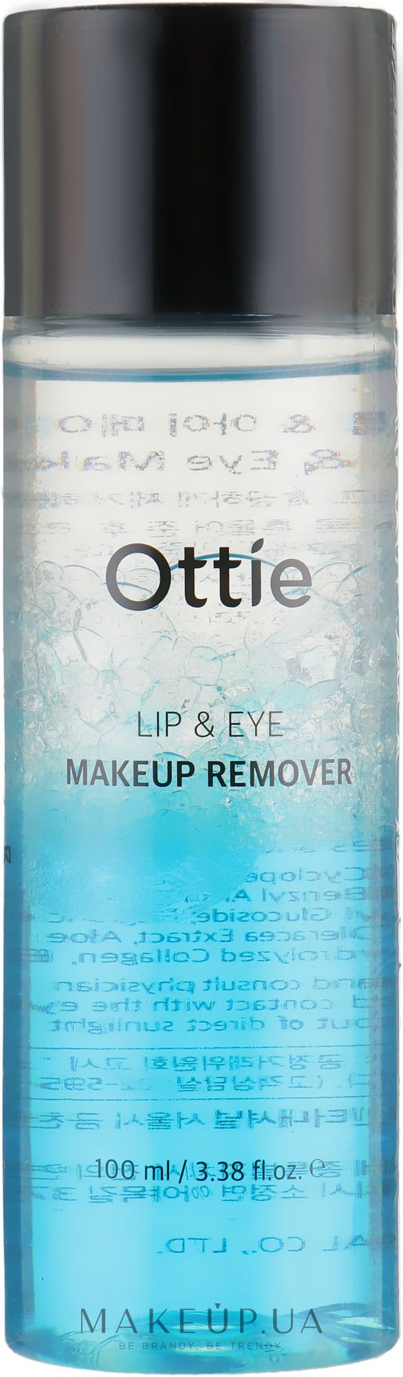 Засіб для зняття макіяжу з очей і губ - Ottie Lip & Eye Make-up Remover — фото 100ml
