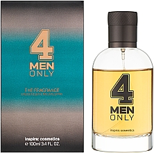 Inspira:cosmetics 4 Men Only The Fragrance - Туалетная вода — фото N2