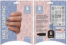 Парфумерія, косметика Стартовий набір для стемпінгу № 23 - Moyra Nail Stamping Starter Kit