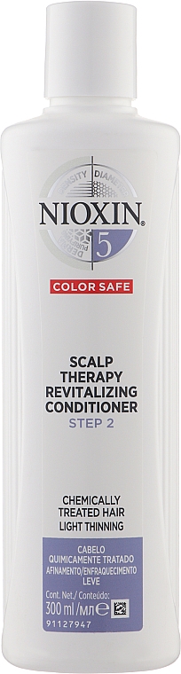 Кондиціонер для фарбованого волосся - Nioxin '5' Scalp Therapy Revitalising Conditioner — фото N1