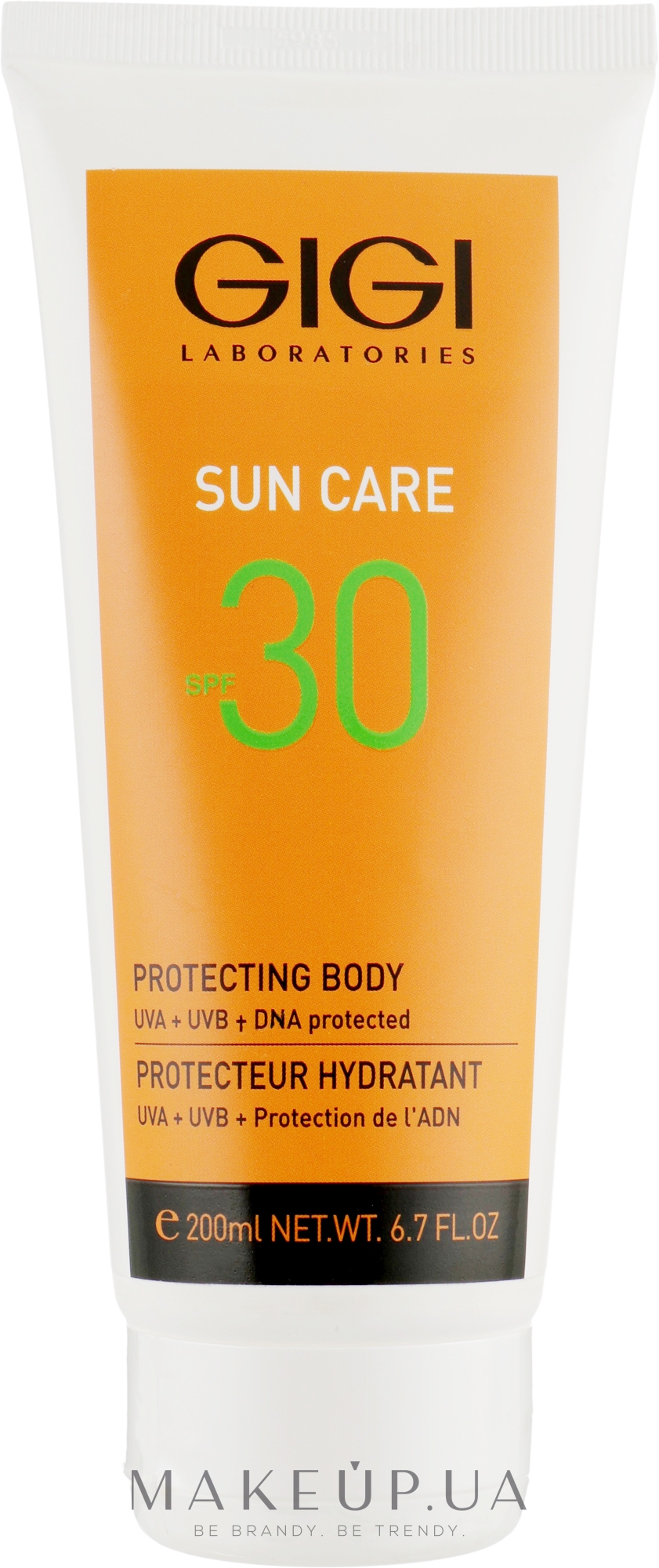 Солнцезащитный крем для тела - Giigi Sun Care Sun Block Body Moisturizer SPF 30 — фото 200ml