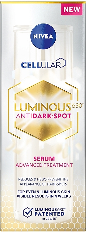 Сыворотка для лица против пигментации - NIVEA Luminous 630 Serum (пробник) — фото N2