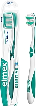 М'яка зубна щітка, зелена - Elmex Sensitive Toothbrush Extra Soft — фото N1