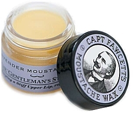 Набір - Captain Fawcett Moustache Wax & Folding Pocket Moustache Comb (CF.87T) (wax/15ml + comb/1pcs) — фото N2