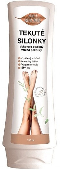 Тонувальний крем для ніг - Bione Cosmetics Make-up Legs — фото N1