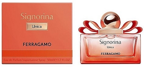 Salvatore Ferragamo Signorina Unica - Набор (edp/100ml + b/lot/50ml+edp/5ml) — фото N1