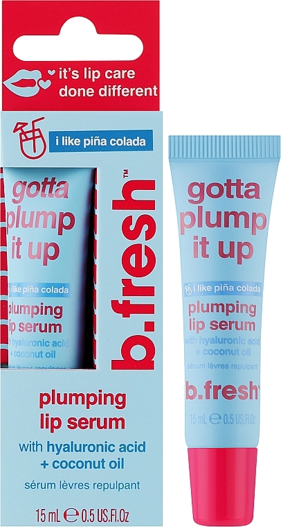 Сыворотка для губ - B.fresh Gotta Plump It Up Lip Serum — фото N2
