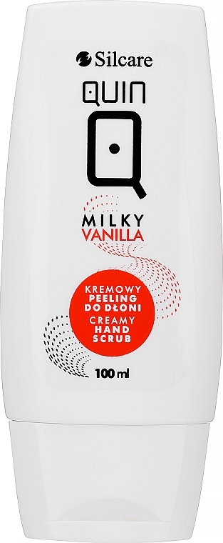 Кремовый пилинг для рук - Silcare Quin Hand Cream Peeling Milky Vanilla — фото N1