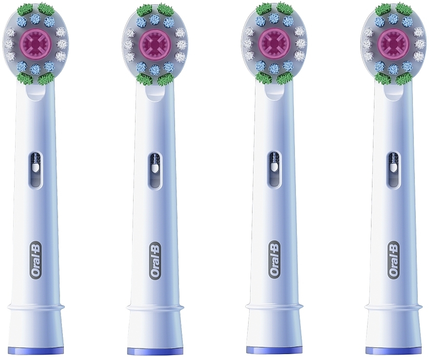 Змінні насадки для електричної зубної щітки, 4 шт. - Oral-B Pro 3D White — фото N3