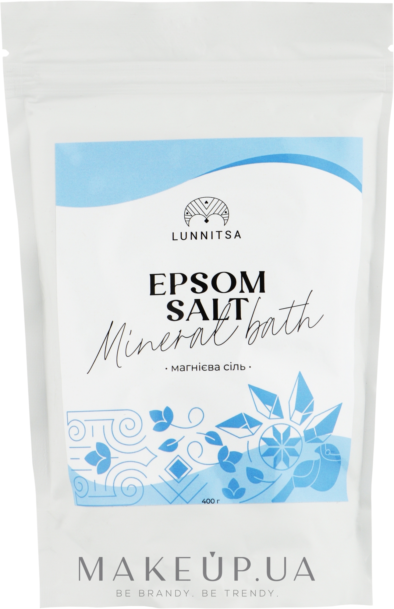 Магнієва сіль для ванни - Lunnitsa Epsom Salt — фото 400g