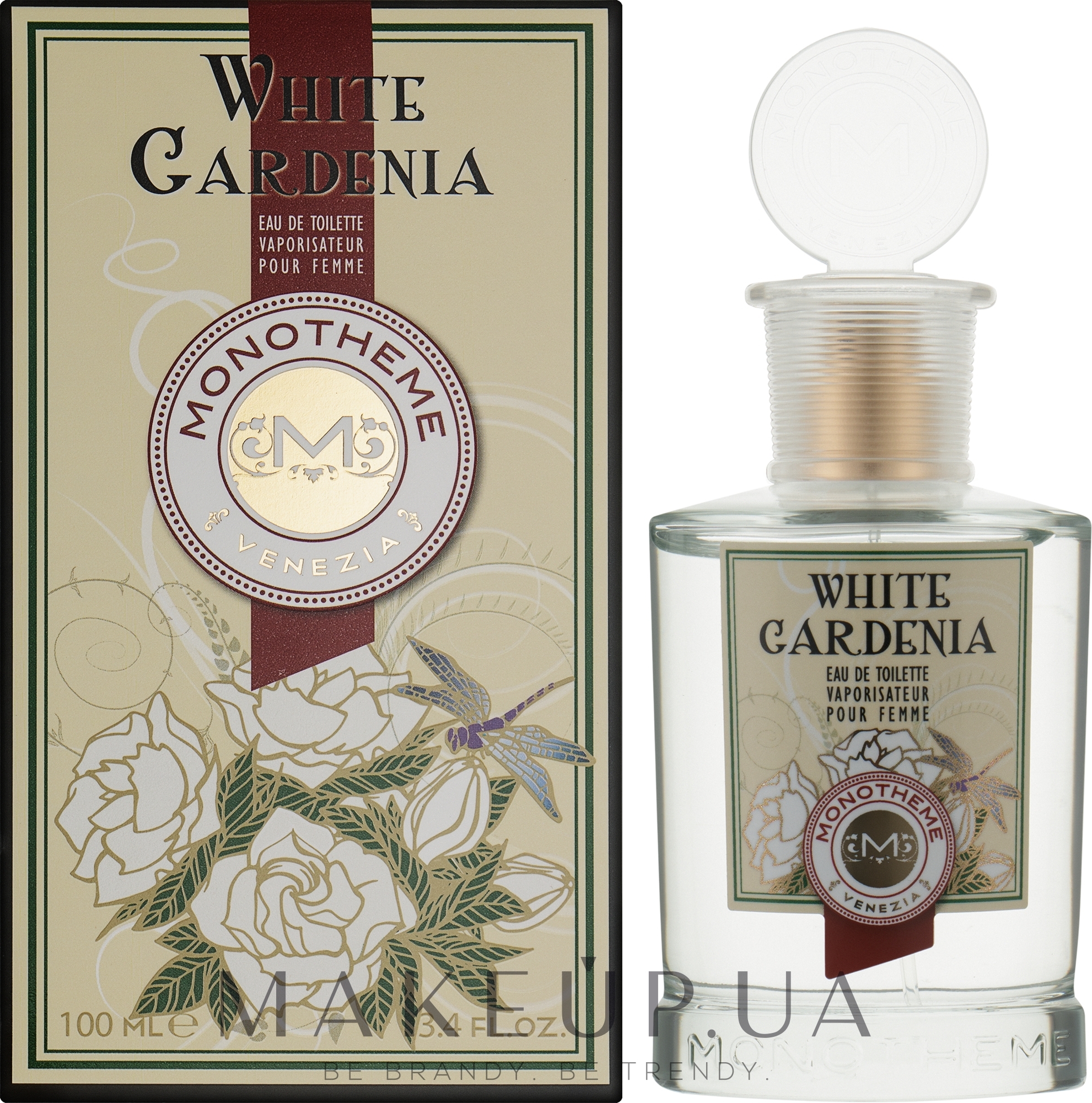 Monotheme Fine Fragrances Venezia White Gardenia - Туалетная вода — фото 100ml