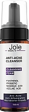 Очищающая пенка для умывания с азелаиновой кислотой, ниацинамидом и пробиотиками - Jole Anti Acne Cleanser Foam — фото N1