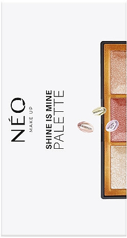 Палетка хайлайтерів - NEO Make Up Shine is Mine — фото N3