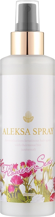 Aleksa Spray - Ароматизированный кератиновый спрей для волос AS28 — фото N1
