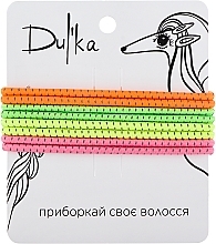 Набор разноцветных резинок для волос UH717780, 8 шт - Dulka — фото N1