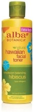 Духи, Парфюмерия, косметика Тоник для лица Гибискус - Alba Botanica Natural Hawaiian Facial Toner Complexion Balancing Hibiscus