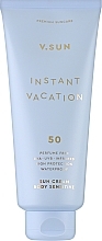 Солнцезащитный крем для тела - V.Sun Instant Vacation Sensitive Perfume Free Body Sun Cream SPF50 — фото N1