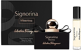 Духи, Парфюмерия, косметика Salvatore Ferragamo Signorina Misteriosa - Набор (edp/50ml + mini/10ml) 